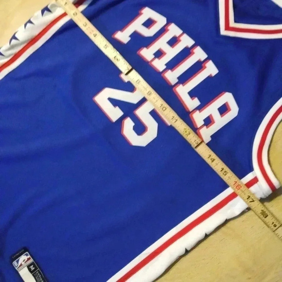 Philadelphia 76ers Ben Simmons Nike Royal Swingman Jersey Youth Medium - Picture 3 of 6